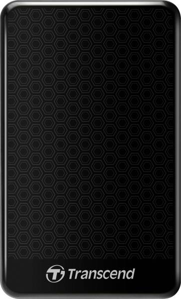 Transcend StoreJet 25A3K 2TB Externe Festplatte 6.35cm (2.5 Zoll) USB 3.2 Gen 1 (USB 3.0) Schwarz