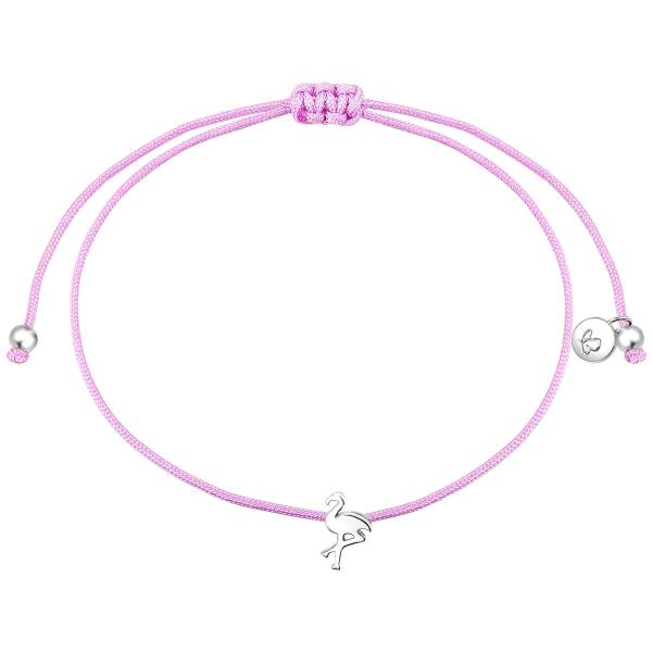 Glanzstücke München Glanzstücke München Armband Flamingo Sterling Silber in Silber Armband 1.0 pieces