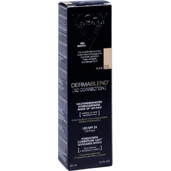 VICHY DERMABLEND 3D Make-Up 25 30 ml