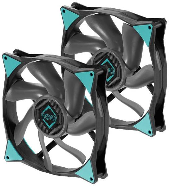 Iceberg Thermal IceGALE Xtra PC-Gehäuse-Lüfter Schwarz
