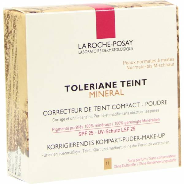 LA Roche-Posay Toleriane Teint Mineral Kompakt-Puder Beige Clair Nr. 11 9 g