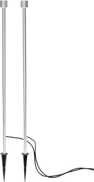 Konstsmide 7965-000 Spot Light LED-Außenstandleuchte EEK: G (A - G) 2er Set LED fest eingebaut