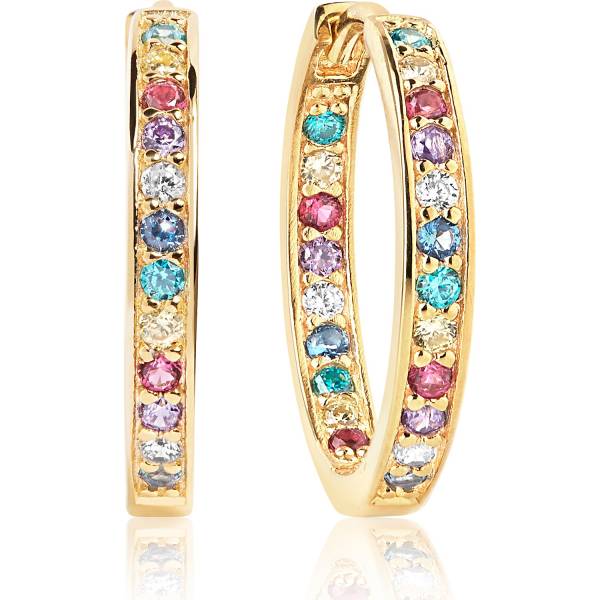 Sif Jakobs Jewellery Creolen 925er Silber rhodiniert Ohrring 1.0 pieces