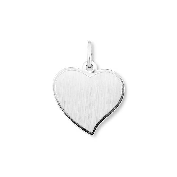 amor Motivanhänger für Damen, 925 Sterling Silber | Herz Schmuck 1.0 pieces