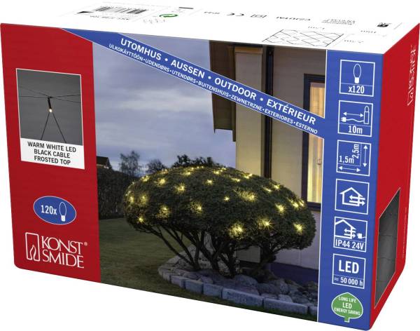 Konstsmide 3788-100 Lichternetz Außen EEK: G (A - G) netzbetrieben Anzahl Leuchtmittel 120 LED Bele