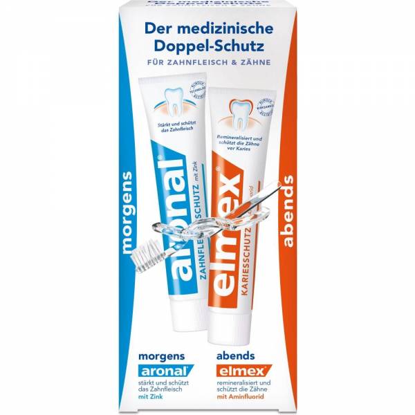 aronal® und elmex® Zahnpasta Doppelschutz 150 ml