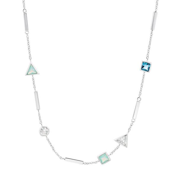 s.Oliver Halskette für Damen, 925 Sterling Silber, Zirkonia synth. Kette 1.0 pieces