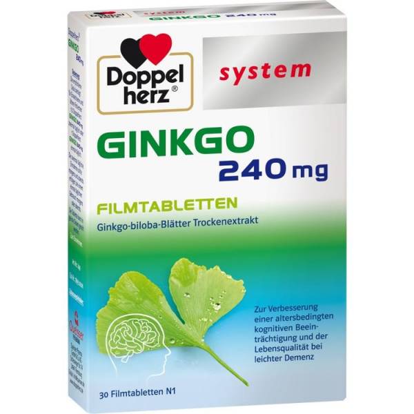 Doppelherz system GINKGO 240 mg 30