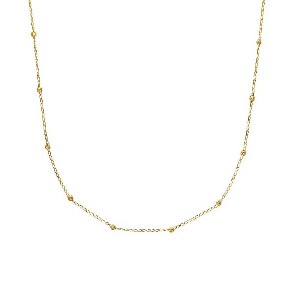 amor amor Kette mit Anhänger für Damen, Gold 375 Halskette 1.0 pieces