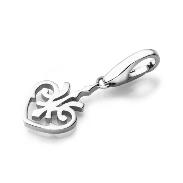 Giorgio Martello Milano Giorgio Martello Milano Charm Herz mit good karma Symbol Schmuckanhänger 1.0 pieces