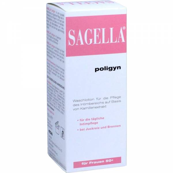 SAGELLA poligyn Intimwaschlotion für Frauen 50+ 100ml