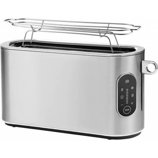 WMF Lumero Design-Toaster Langschlitz, 2er Toaster, Touch-Display, LED-Licht, Einseitiges Toasten, 1