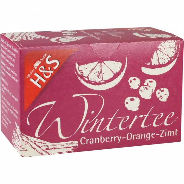 H&S Wintertee Cranberry-orange-zimt 20 St 