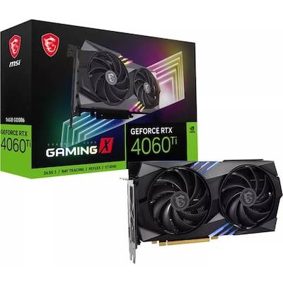 MSI GeForce RTX 4060Ti Gaming X 16GB GDDR6 Grafikkarte 3xDP/HDMI