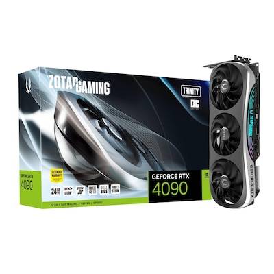 ZOTAC GAMING GeForce RTX 4090 TRINITY OC 24GB GDDR6X Grafikkarte 3xDP/HDMI