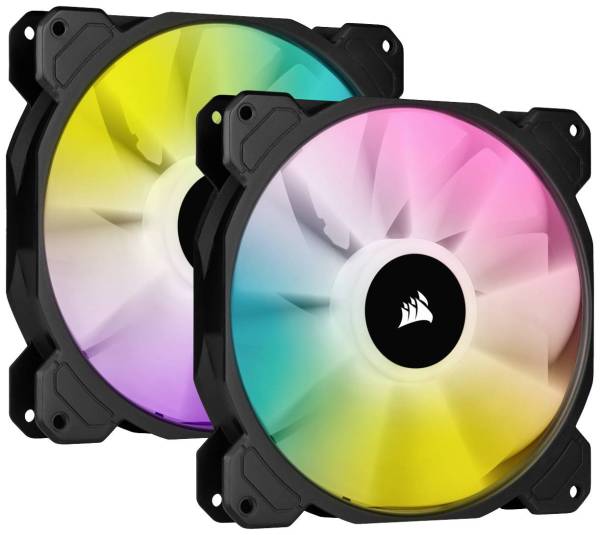 Corsair SP140 RGB ELITE PC-Gehäuse-Lüfter Schwarz