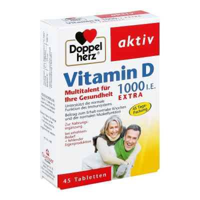 Doppelherz DOPPELHERZ Vitamin D 1.000 I.E. EXTRA Tabletten 45 St