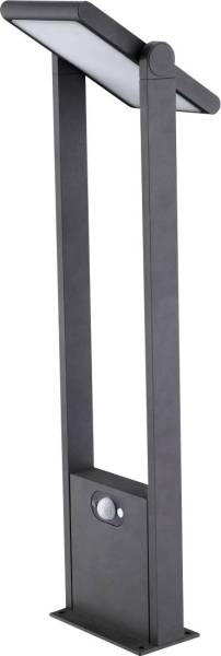 EVN PLS541502 Solar-Außenstandleuchte mit Bewegungsmelder 1.6W Warmweiß Anthrazit