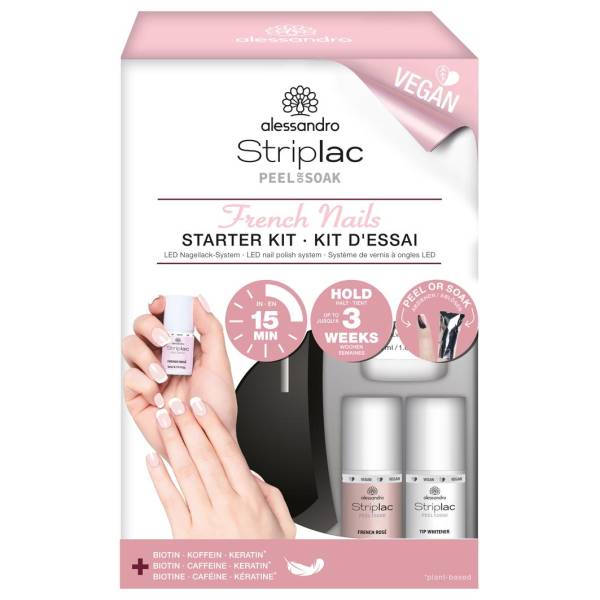 Alessandro Striplac Starter Kit French UV-Nagellack 1.0 pieces