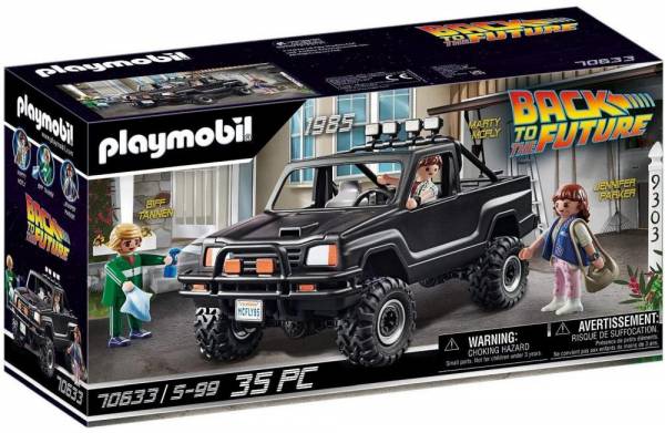Playmobil back to the future 70633 marty's pick-up truck, ab 5 jahren