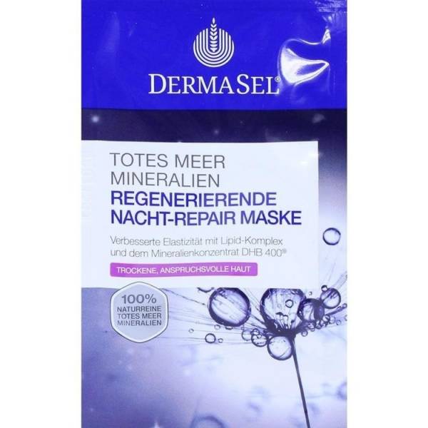 DERMASEL Spa Maske Nacht-Repair 12 ml