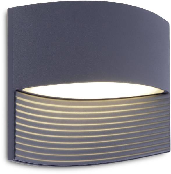 Lutec Lotus 5193201118 LED-Außenwandleuchte 11W Grau