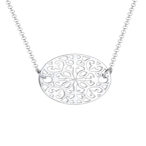 Elli Halskette Ornament Münze 925 Sterling Silber 1.0 pieces