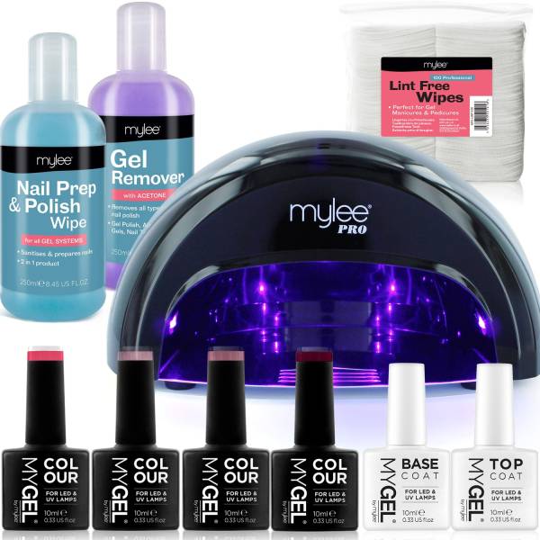 Mylee Starter Gel-Nagellack Set mit LED Lampe Nagelpflegeset 1.0 pieces