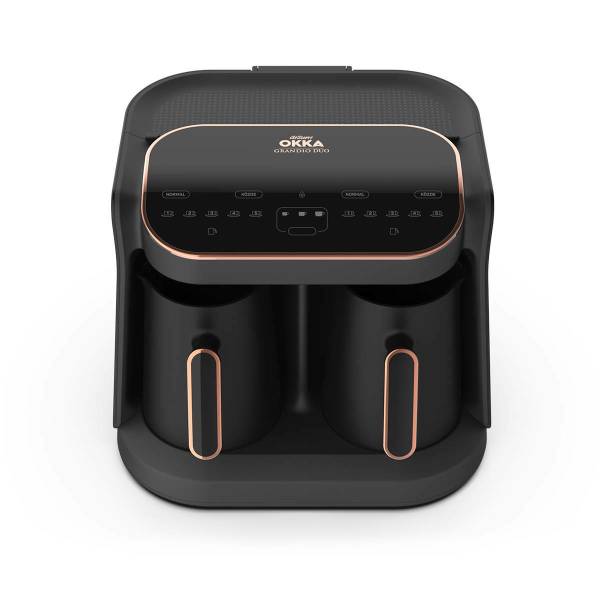 Arzum Okka Grandio Duo Mokka-Kaffeemaschine Schwarz, Bronze Fassungsvermögen Tassen=10 Display