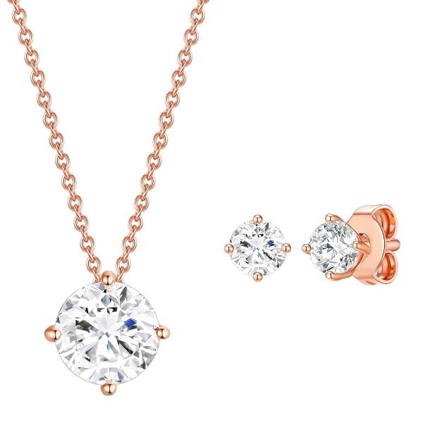 Rafaela Donata Schmuckset Sterling Silber verziert mit Kristallen von Swarovski in Ohrring 1.0 pieces