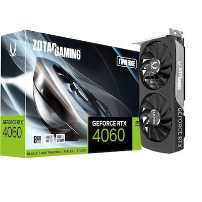 ZOTAC GAMING GeForce RTX 4060 TwinEdge OC 8GB GDDR6 Grafikkarte 3xDP/HDMI