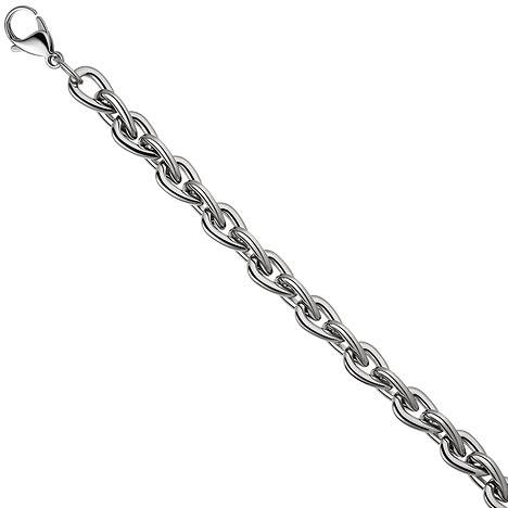 SIGO Armband aus Edelstahl 21 cm Karabiner