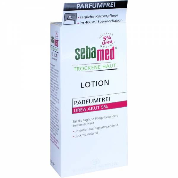 SEBAMED TROCKENE HAUT Lotion Urea 5 %. parfümfrei 400 ml