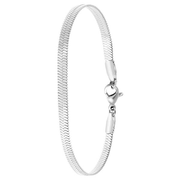 Lucardi Armband Stahl 20cm 1.0 pieces