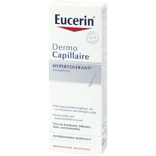 Eucerin DermoCapillaire Hypertolerant Shampoo 250 ml