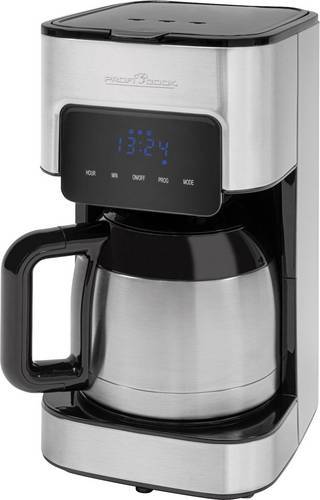 Profi Cook PC-KA 1191 Kaffeemaschine Schwarz, Edelstahl Fassungsvermögen Tassen=10 Isolierkanne