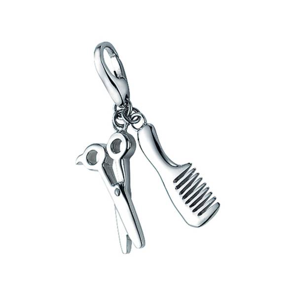 Giorgio Martello Milano Charm Anhänger Kamm und Schere Schmuckanhänger 1.0 pieces