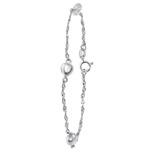 Lucardi Armband 925 Silber - silbern 1.0 pieces