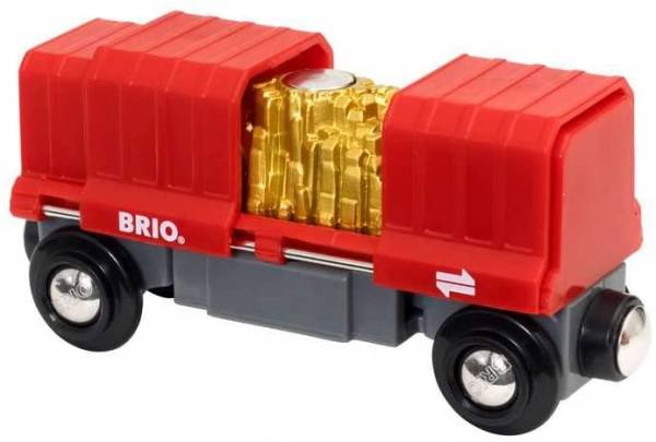 Ravensburger container goldwaggon, 33938 cargo wagon mit goldlast