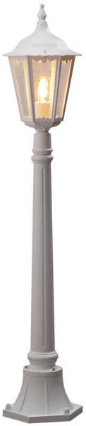 Konstsmide 7215-250 Firenze Außenstandleuchte Energiesparlampe E27 100W Weiß