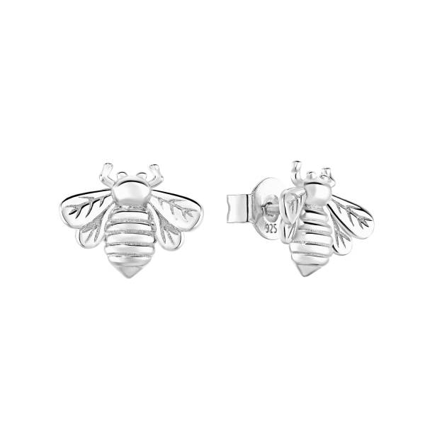 amor Ohrstecker für Damen, 925 Sterling Silber | Biene Ohrring 1.0 pieces