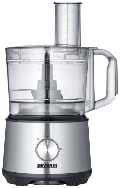 Severin KM 3892 Küchenmaschine 1200W Silber, Schwarz