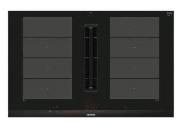 Siemens iQ700 EX875LX57E Schwarz Integriert 80 cm Zonen-Induktionskochf
