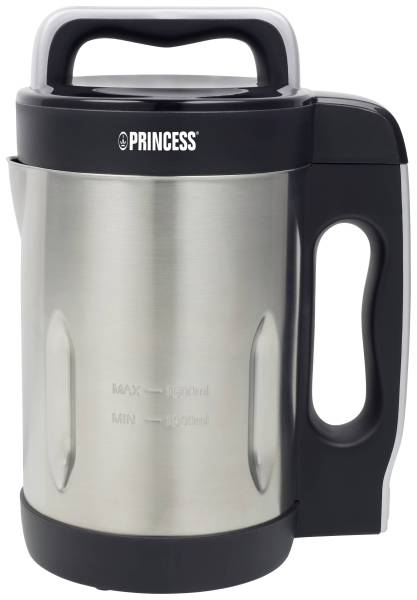 Princess 214001 Standmixer 160W Edelstahl, Schwarz