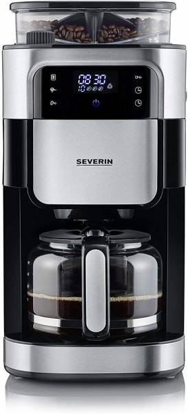 SEVERIN KA 4813 Filterkaffeemaschine mit Edelstahl-Mahlwerk, feinste Mahlung und individuell auswähl