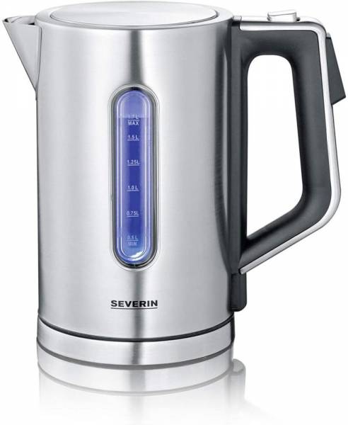 Severin wk 3418 digitaler wasserkocher mit fast-boil-power und individueller temperaturauswahl, 1,7