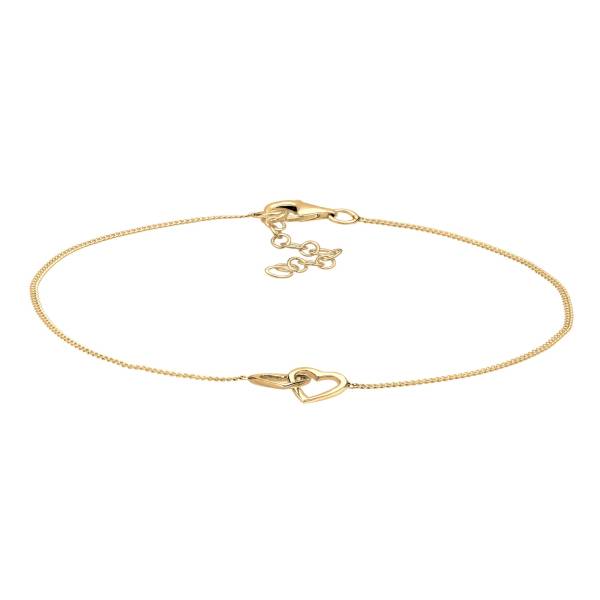 Elli Armband Herz Heart Verschlungen Symbol 925 Silber 1.0 pieces