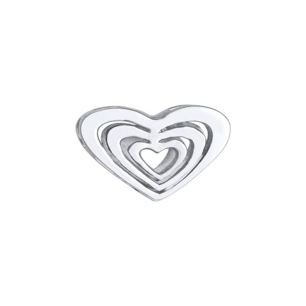Nenalina Charm Herz Bead Liebe Love 925 Silber Schmuckanhänger 1.0 pieces