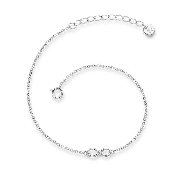 Glanzstücke München Armband Infinity Sterling Silber in Gelbgold 1.0 pieces