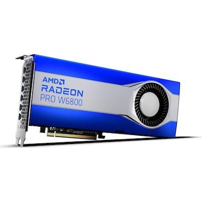 AMD Radeon Pro W6800 32GB GDDR6 Workstation Grafikkarte 6x mDP